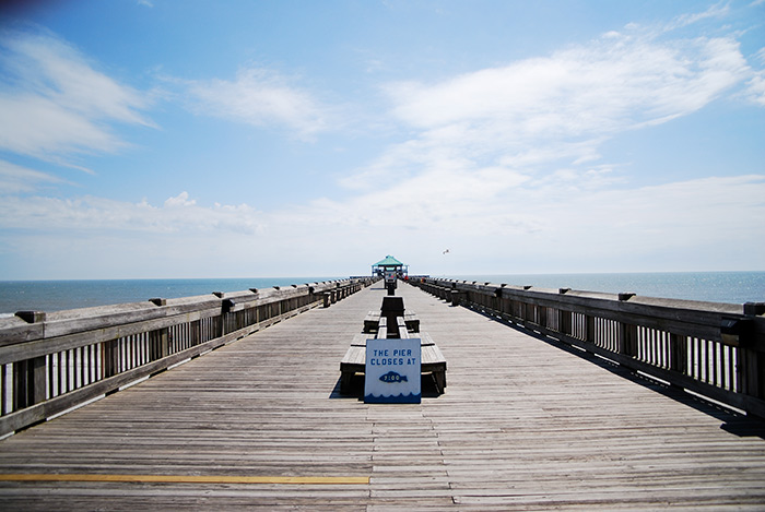 Folly Pier - visit us at Chastains Cottages